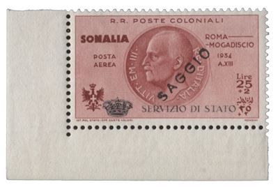 Italia / Colonie / Somalia / Servizio Aereo