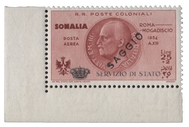Italia / Colonie / Somalia / Servizio Aereo