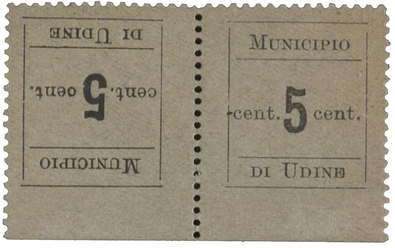 Italia / Occupazioni i Guerra Mondiale / Municipio di Udine / Posta Ordinaria