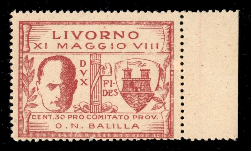 Italia / Emissioni Locali / Livorno / Posta Ordinaria