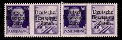 Italia / Occupazioni Straniere di Territori Italiani / Occupazione Tedesca / Zara / Posta Ordinar...