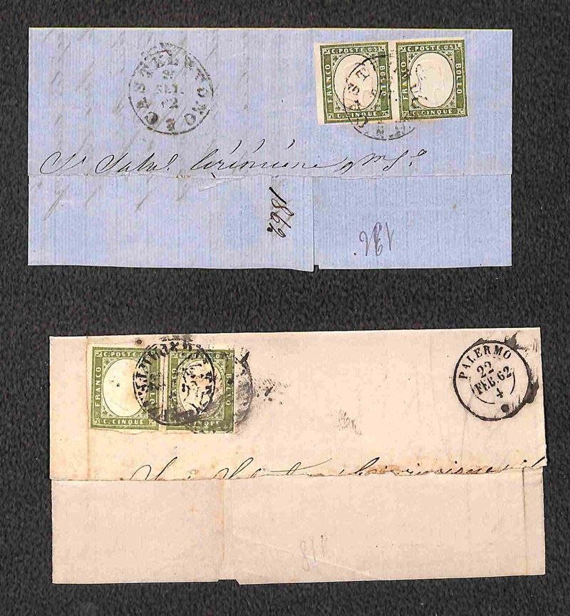 Italia / Regno / Vittorio Emanuele II / Posta Ordinaria