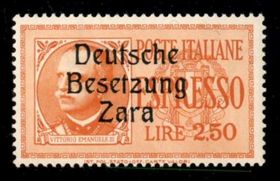 Italia / Occupazioni Straniere di Territori Italiani / Occupazione Tedesca / Zara / Espressi