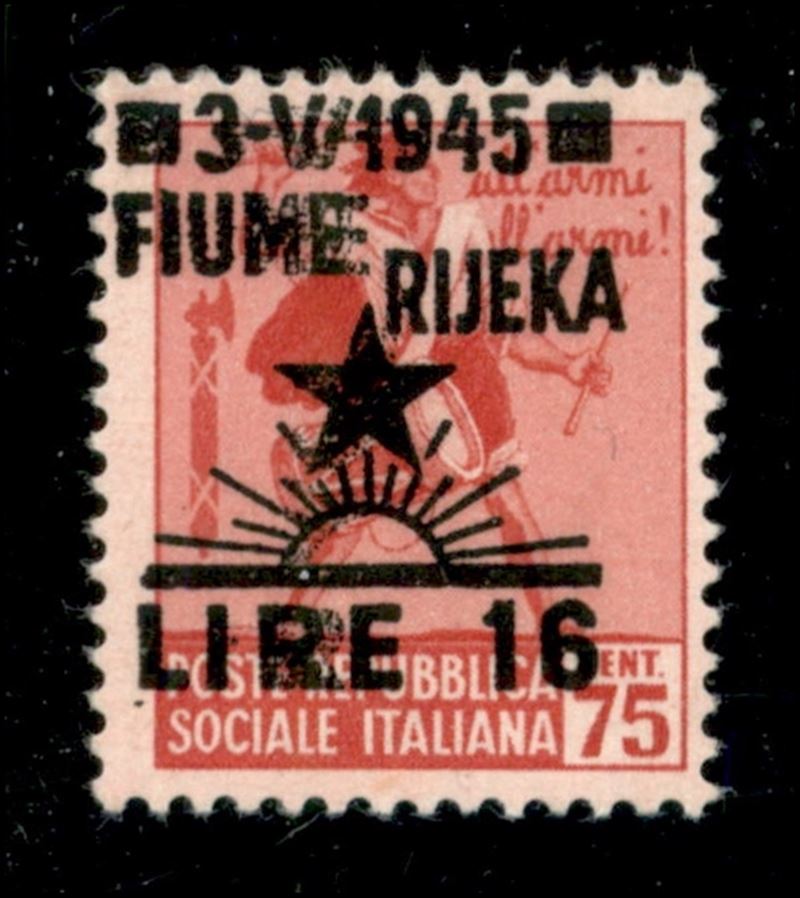 Italia / Occupazioni II Guerra Mondiale / Occupazione Jugoslava / Fiume / Posta Ordinaria