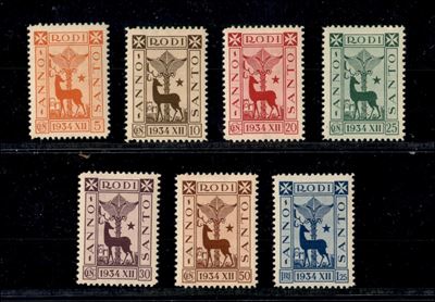 Italia / Colonie / Egeo / Emissioni Generali / Posta Ordinaria
