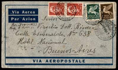 Italia / Regno / Vittorio Emanuele III / Aerogrammi