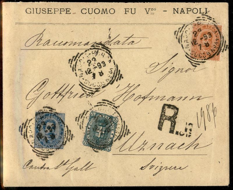 Italia / Regno / Umberto i / Posta Ordinaria