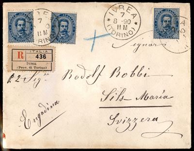 Italia / Regno / Umberto i / Posta Ordinaria