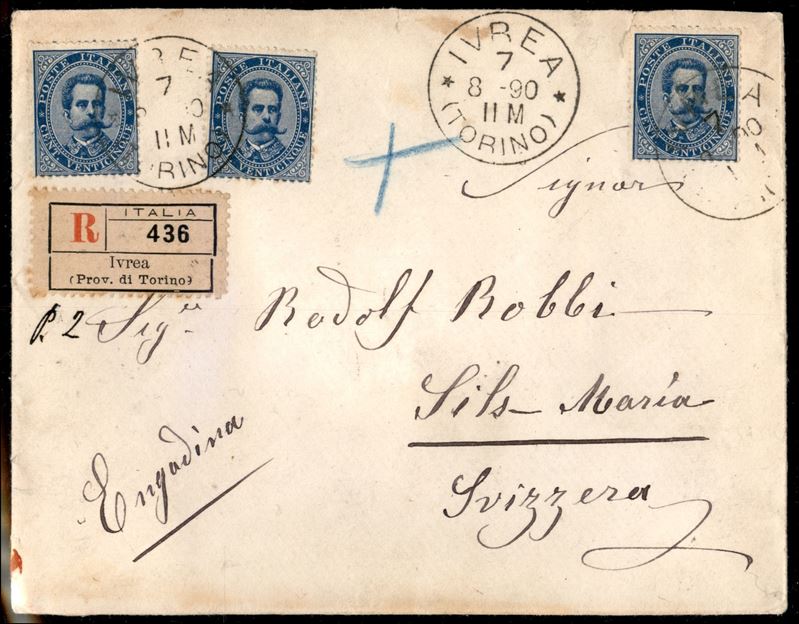 Italia / Regno / Umberto i / Posta Ordinaria