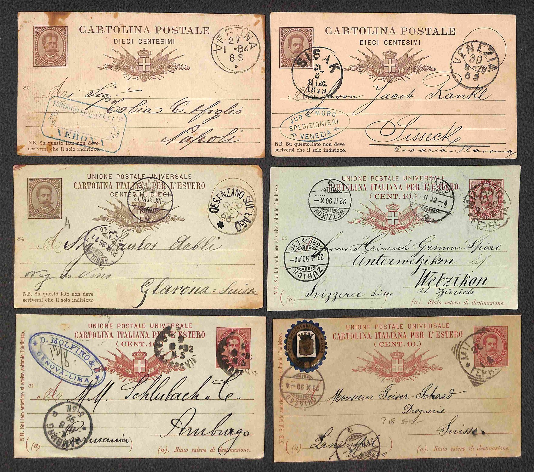 Italia / Regno / Posta Ordinaria