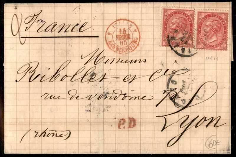 Italia / Regno / Vittorio Emanuele II / Posta Ordinaria