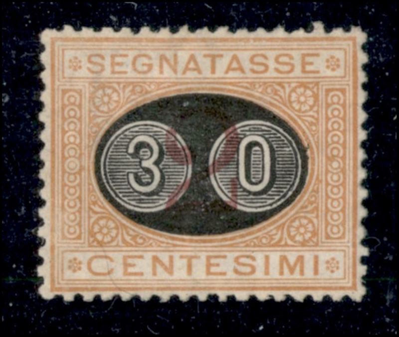 Italia / Regno / Umberto i / Segnatasse