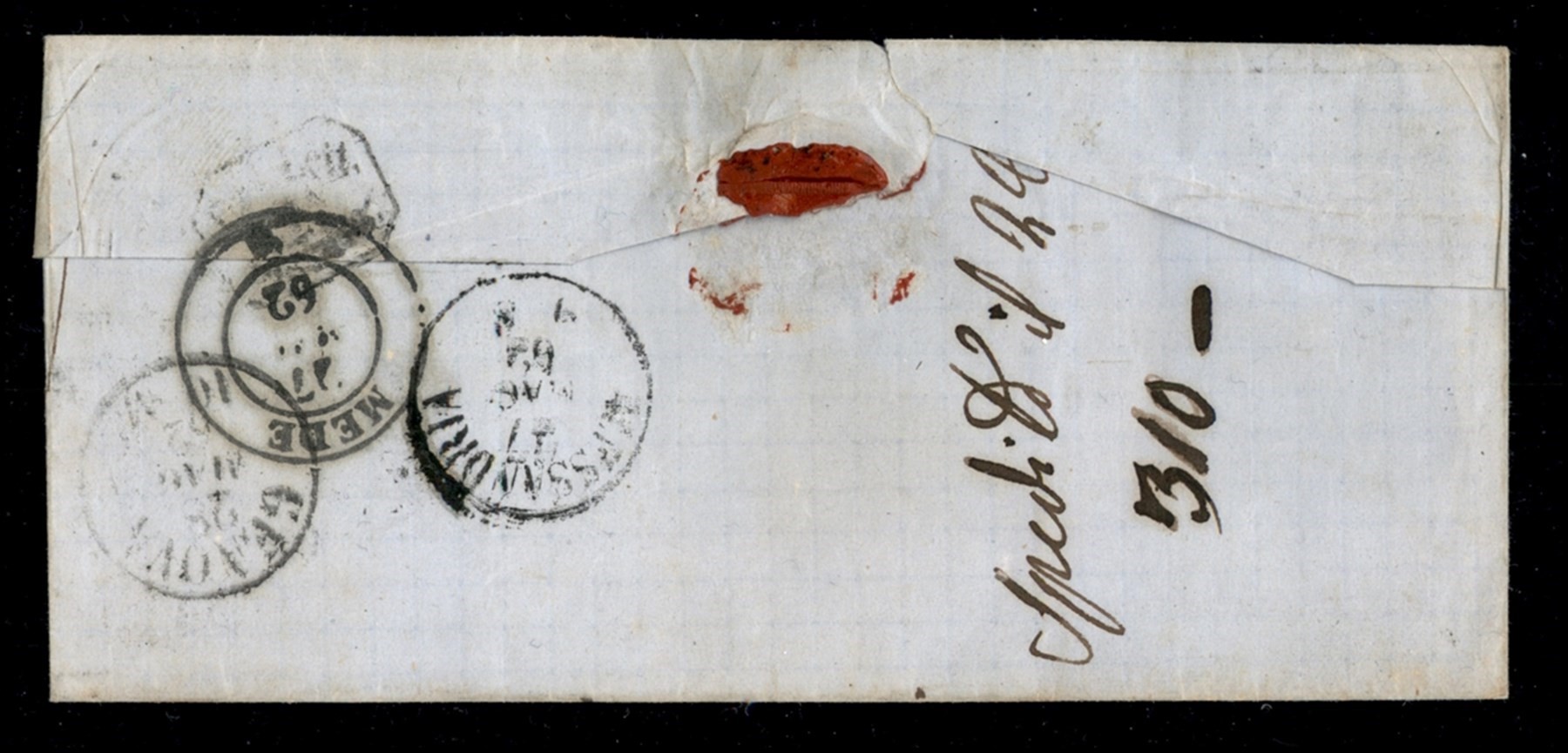 ITALIA / Regno / Vittorio Emanuele II / Posta ordinaria