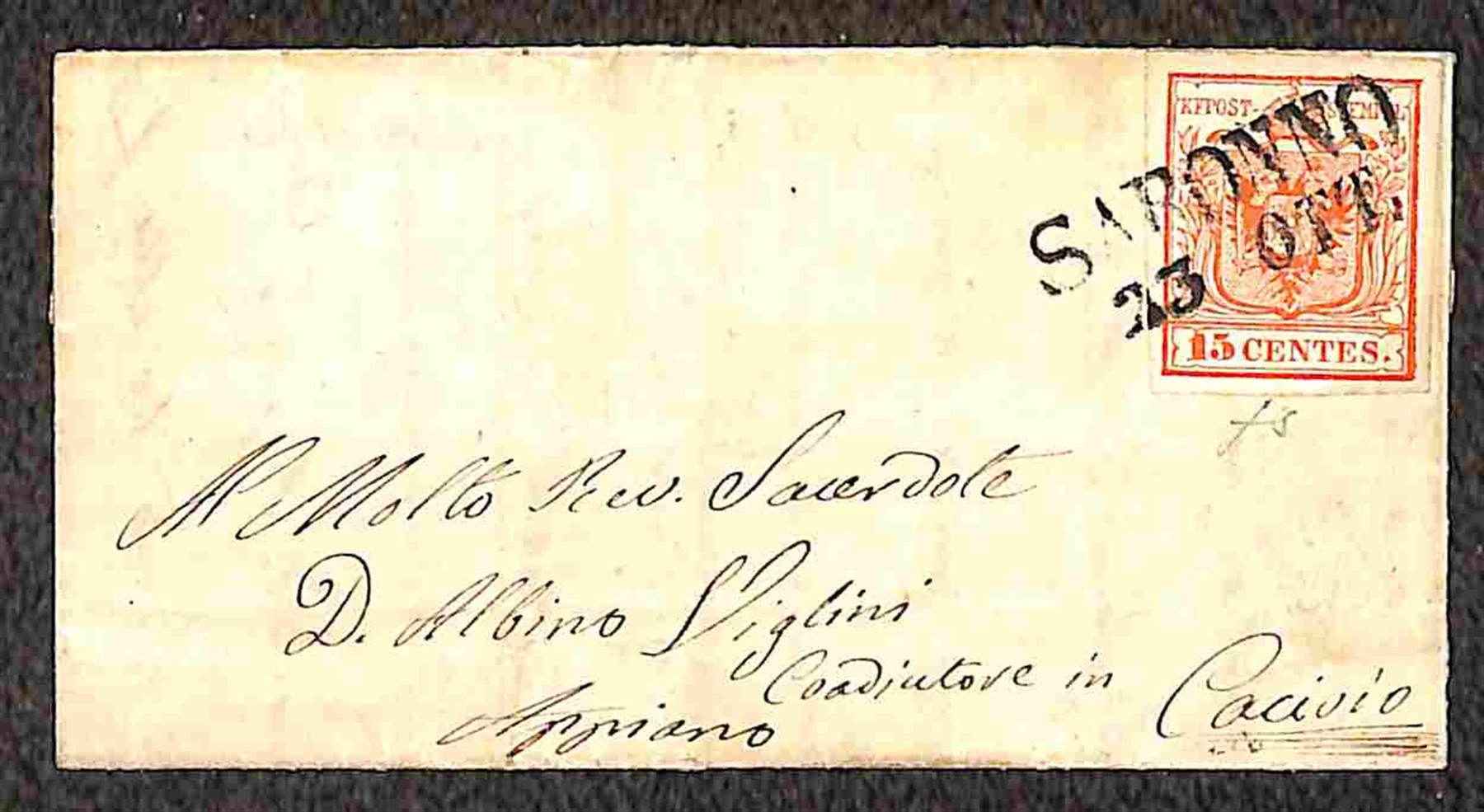 ITALIA / Antichi Stati Italiani / Lombardo Veneto / Posta ordinaria