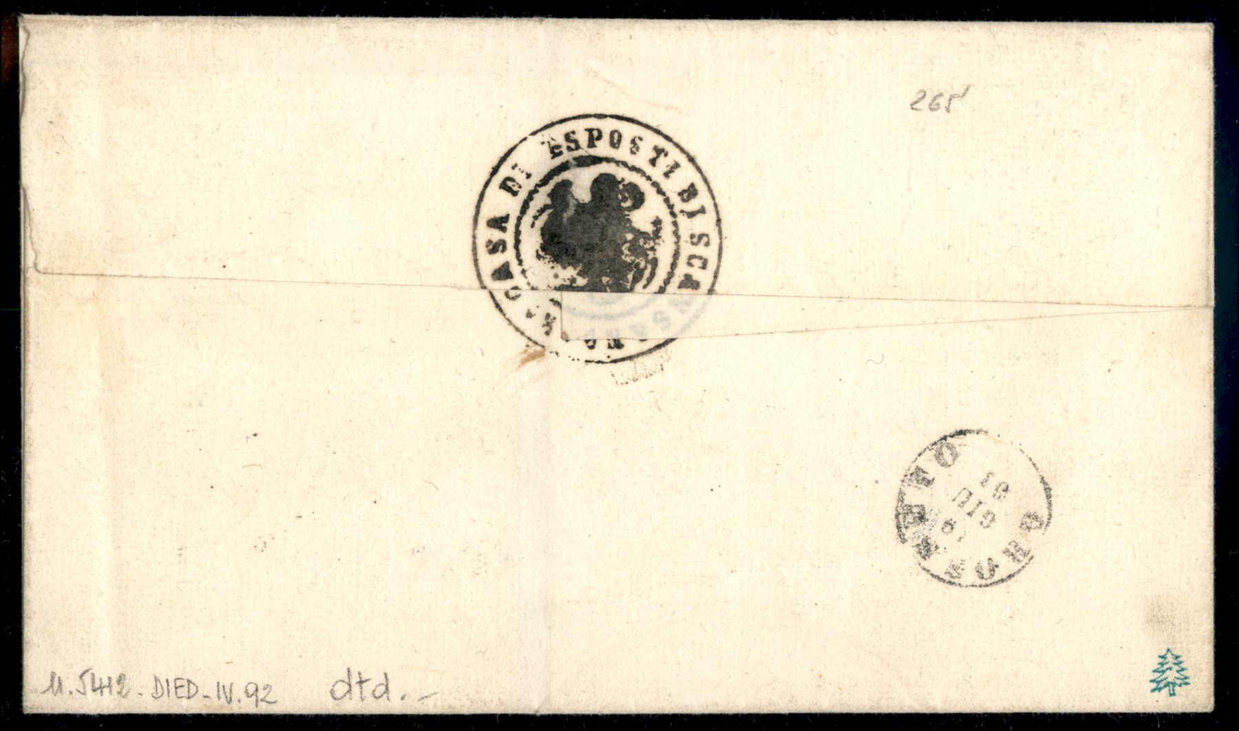 ITALIA / Antichi Stati Italiani / Sardegna / Posta ordinaria