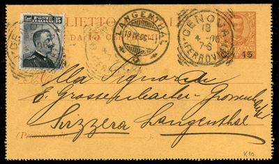 Italia / Regno / Vittorio Emanuele III / Posta Ordinaria