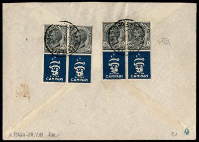 Italia / Regno / Vittorio Emanuele III / Francobolli Pubblicitari