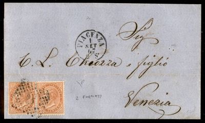 Italia / Regno / Vittorio Emanuele II / Posta Ordinaria