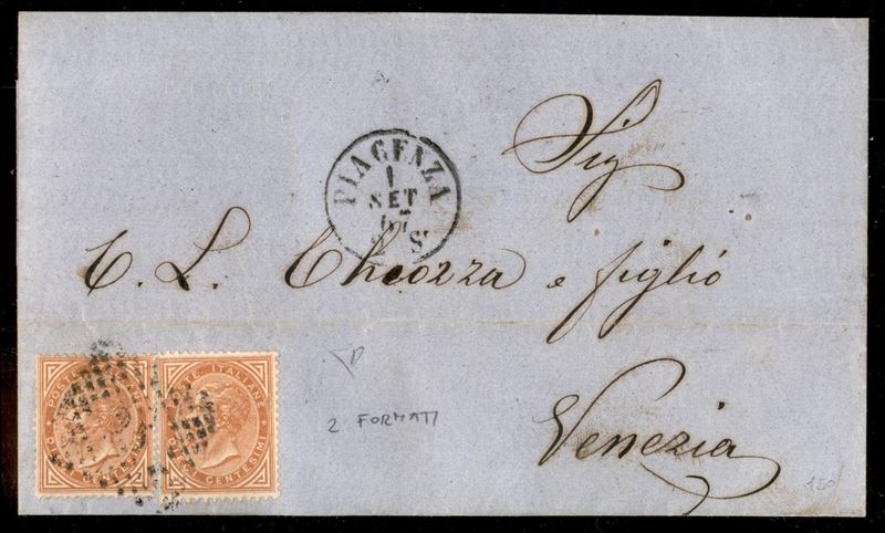 Italia / Regno / Vittorio Emanuele II / Posta Ordinaria