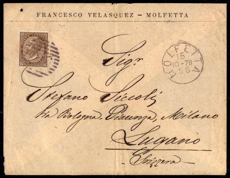 Italia / Regno / Vittorio Emanuele II / Posta Ordinaria