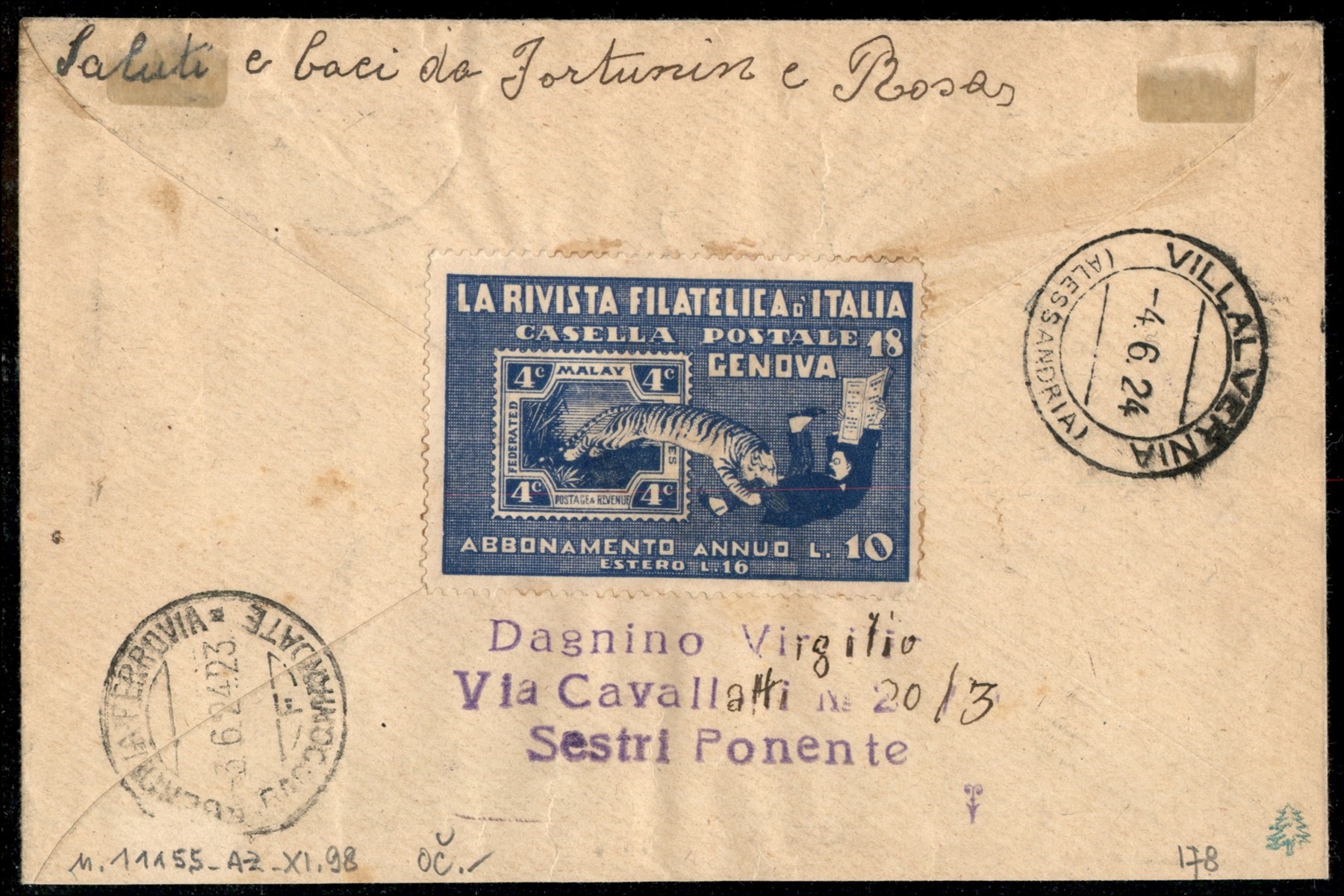 Italia / Regno / Vittorio Emanuele III / Posta Ordinaria