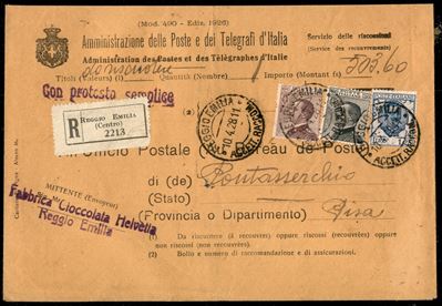 Italia / Regno / Vittorio Emanuele III / Posta Ordinaria