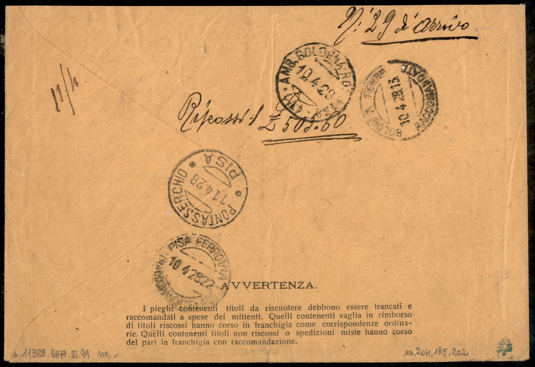 Italia / Regno / Vittorio Emanuele III / Posta Ordinaria
