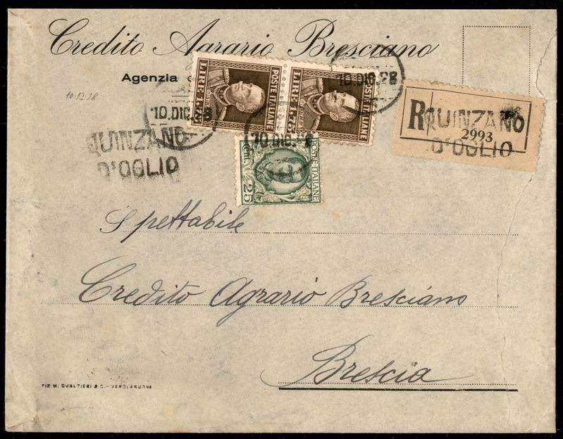 Italia / Regno / Vittorio Emanuele III / Posta Ordinaria