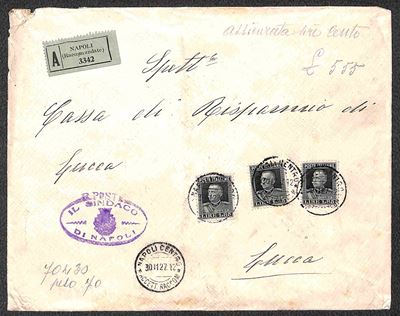 Italia / Regno / Vittorio Emanuele III / Posta Ordinaria