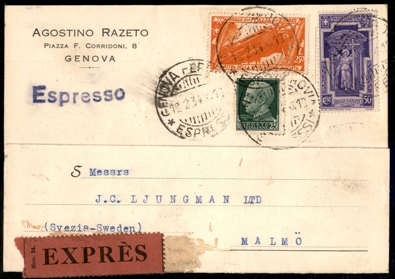Italia / Regno / Vittorio Emanuele III / Posta Ordinaria