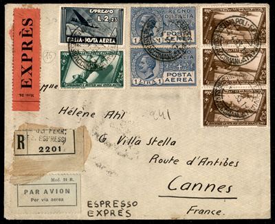 Italia / Regno / Vittorio Emanuele III / Posta Ordinaria + Aerea