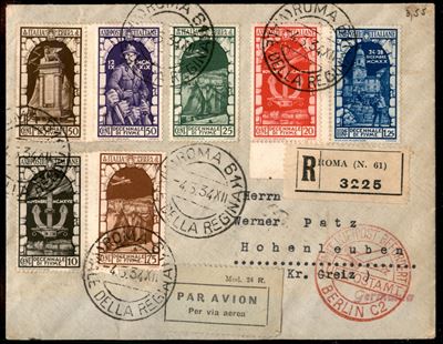 Italia / Regno / Vittorio Emanuele III / Posta Ordinaria + Aerea