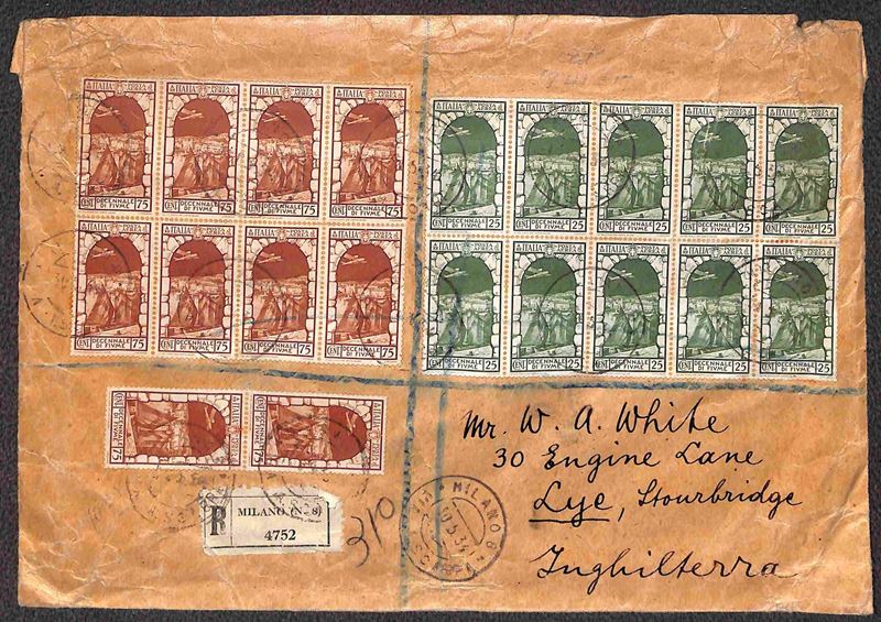 Italia / Regno / Vittorio Emanuele III / Posta Aerea