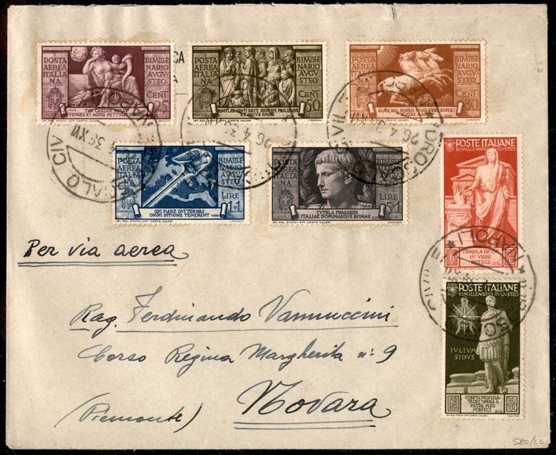 Italia / Regno / Vittorio Emanuele III / Posta Ordinaria + Aerea