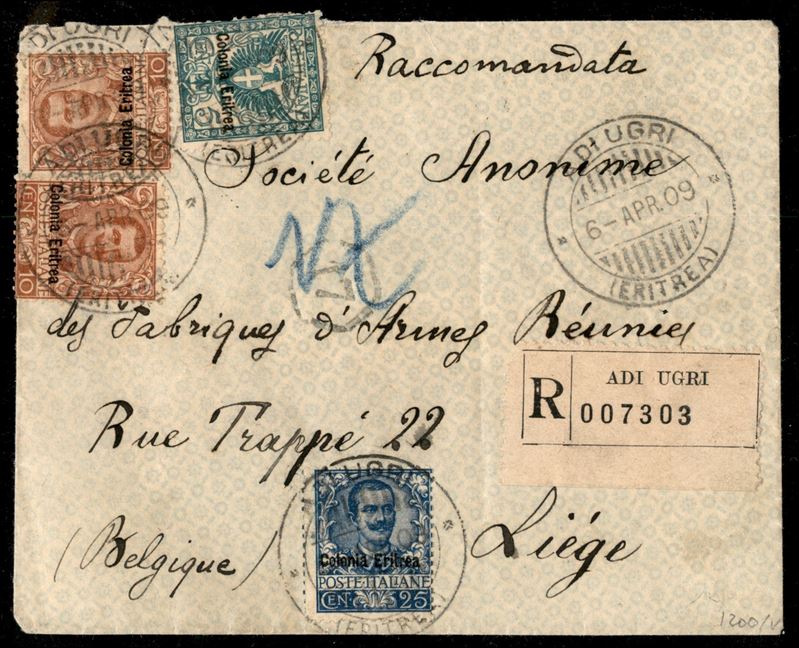 Italia / Colonie / Eritrea / Posta Ordinaria