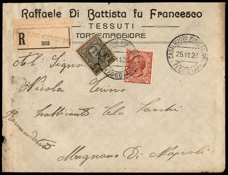 Italia / Regno / Vittorio Emanuele III / Posta Ordinaria