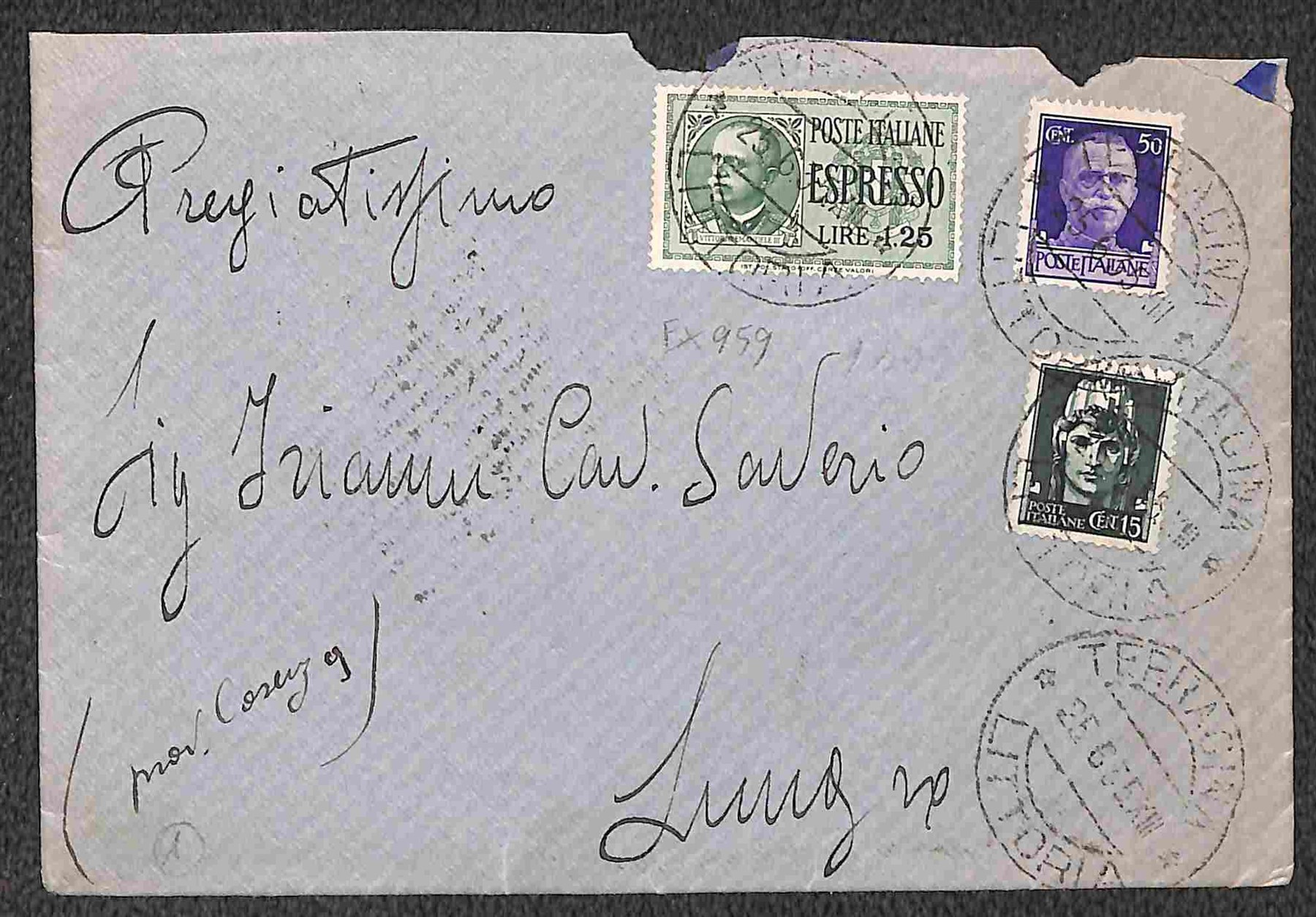 Italia / Regno / Vittorio Emanuele III / Posta Ordinaria