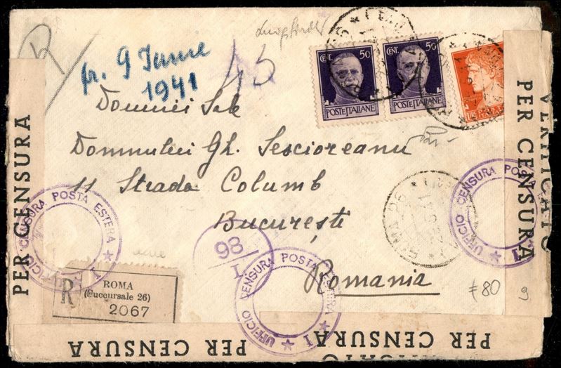 Italia / Regno / Vittorio Emanuele III / Posta Ordinaria
