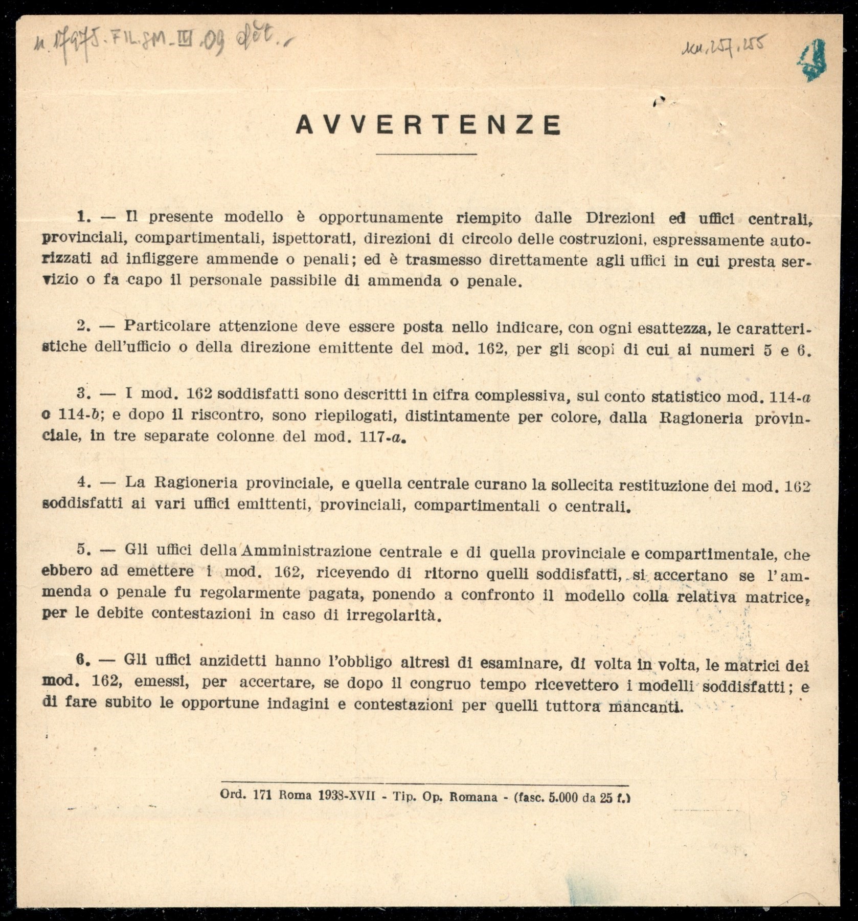 Italia / Regno / Vittorio Emanuele III / Posta Ordinaria