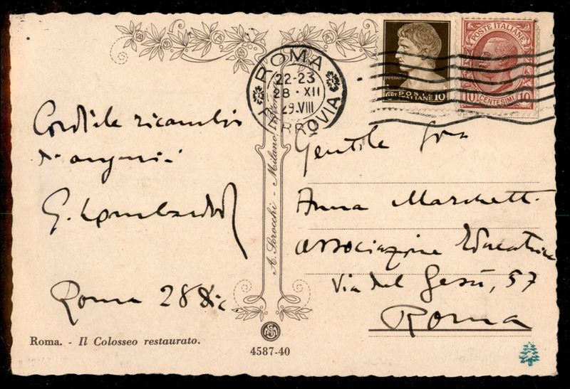Italia / Regno / Vittorio Emanuele III / Posta Ordinaria