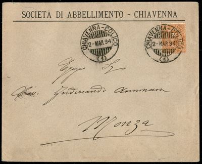 Italia / Regno / Umberto i / Posta Ordinaria