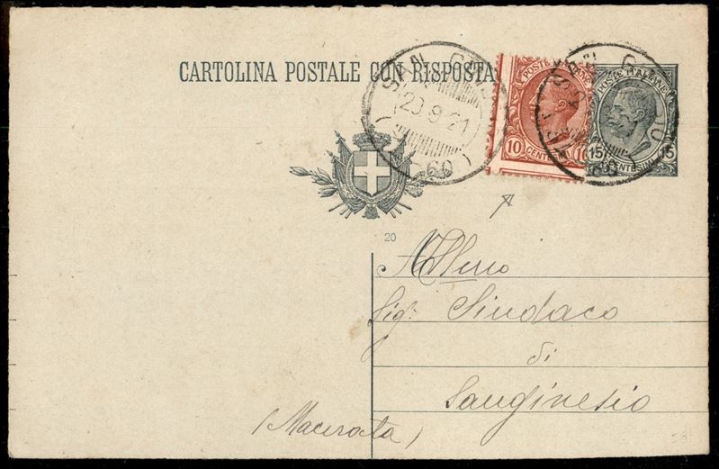 Italia / Regno / Vittorio Emanuele III / Posta Ordinaria