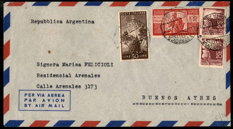 Italia / Repubblica / Aerogrammi
