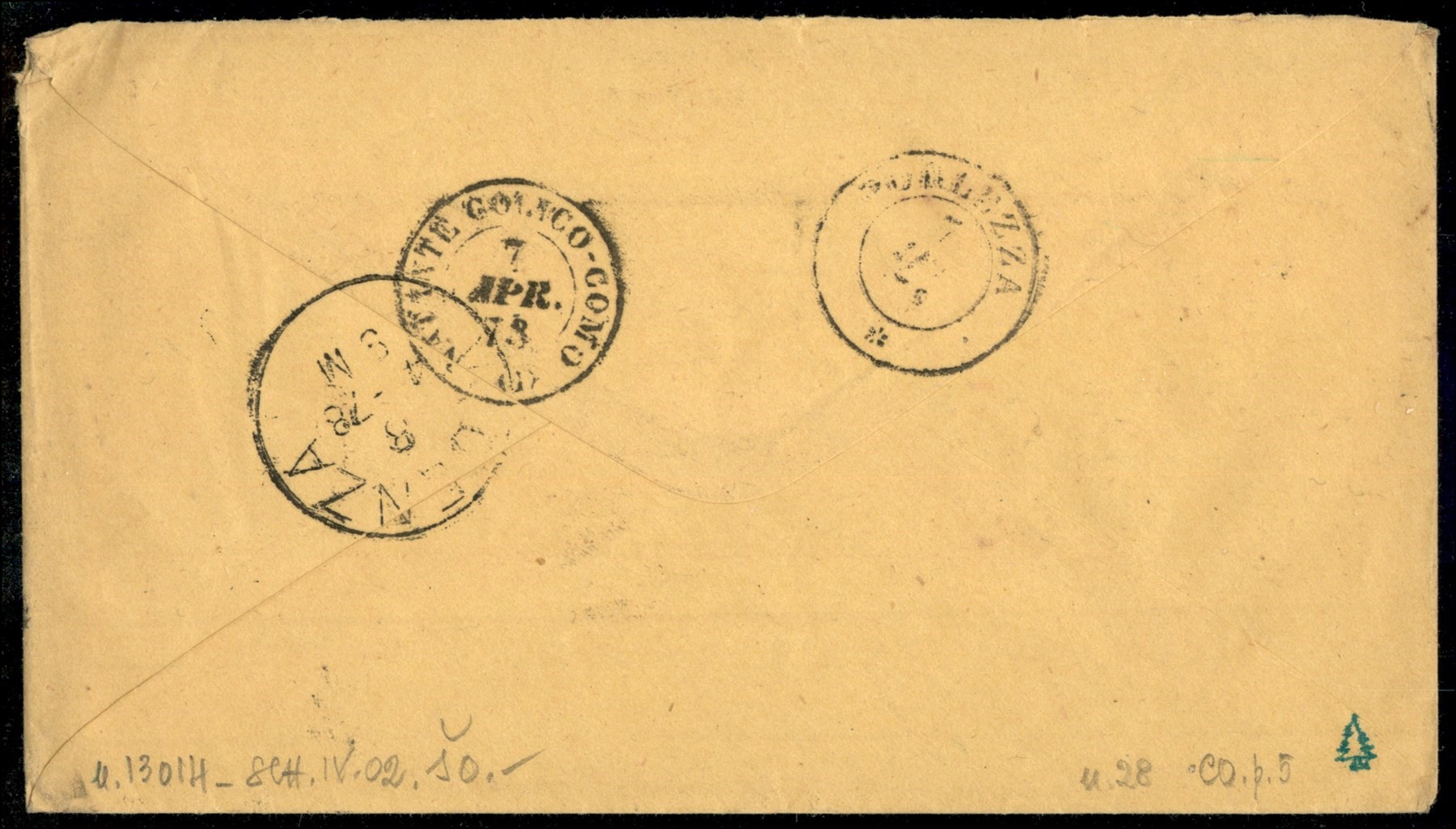Italia / Regno / Vittorio Emanuele II / Posta Ordinaria