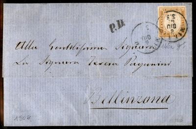 Italia / Regno / Vittorio Emanuele II / Posta Ordinaria