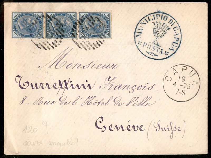 Italia / Regno / Vittorio Emanuele II / Posta Ordinaria