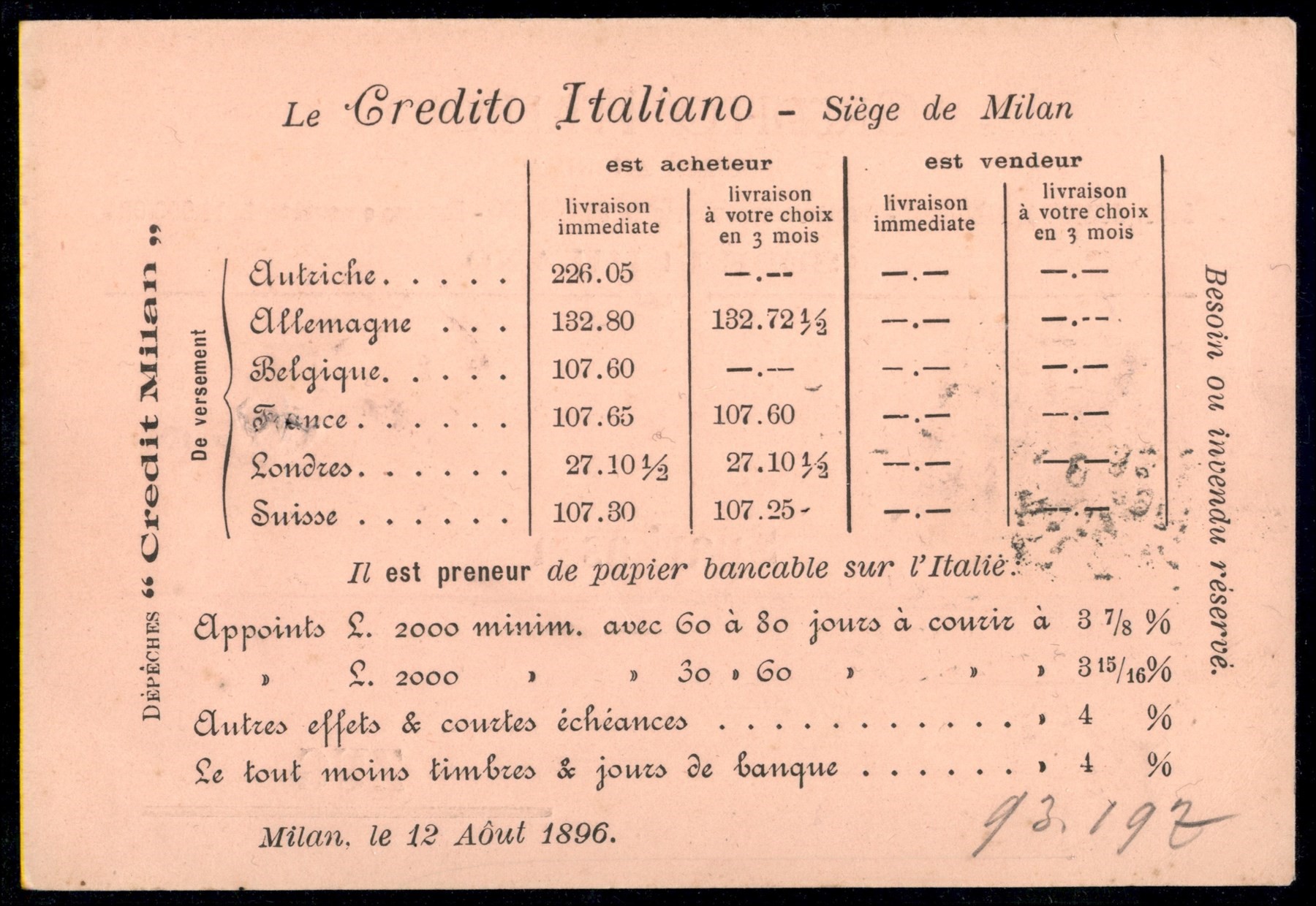 Italia / Regno / Umberto i / Posta Ordinaria