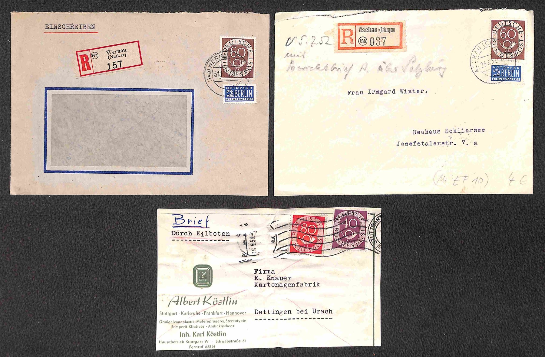 Germania / Brd / Posta Ordinaria