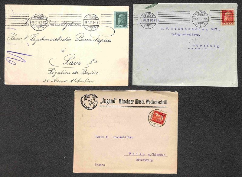 Germania / Antichi Stati Italiani / Posta Ordinaria