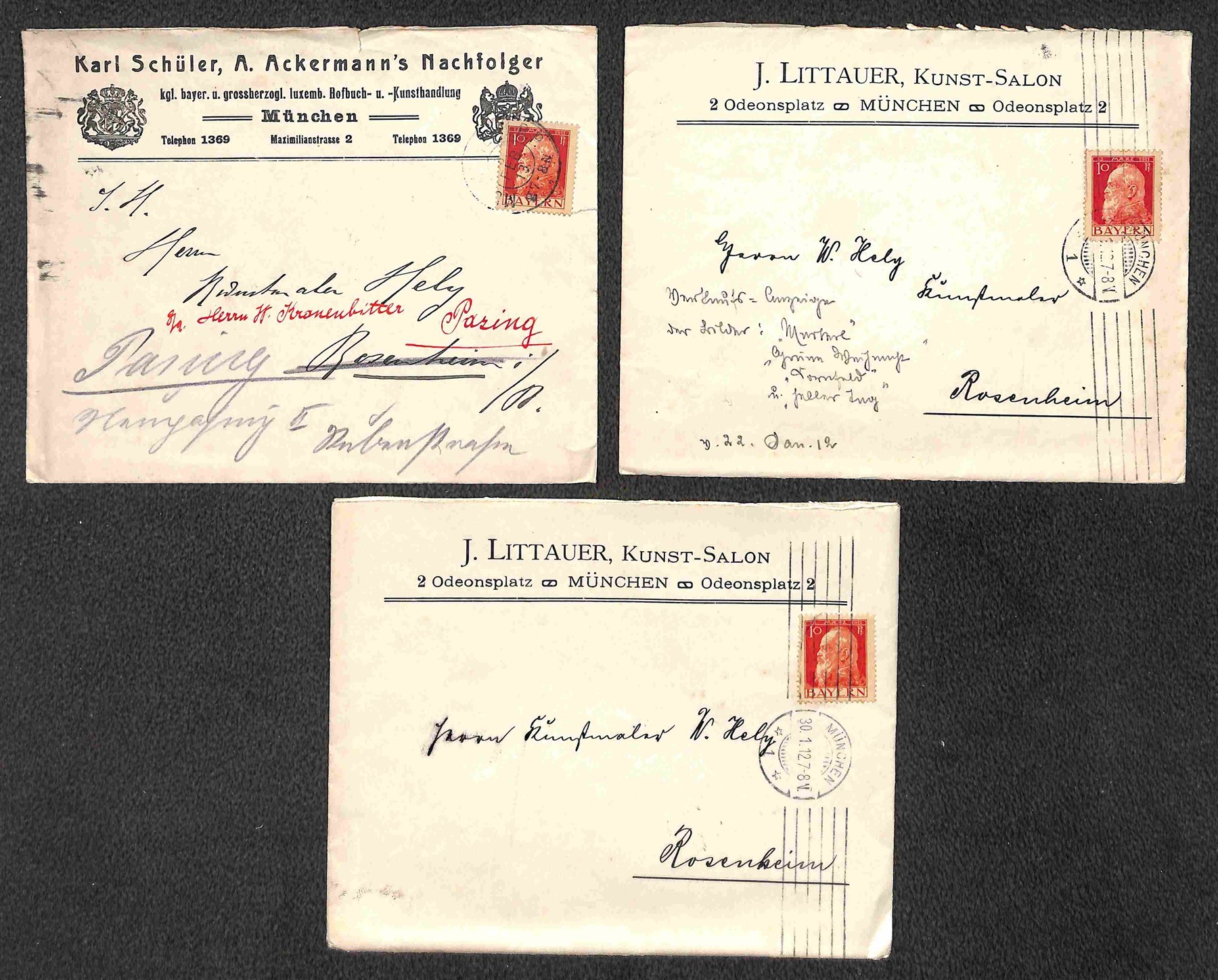 Germania / Antichi Stati Italiani / Posta Ordinaria